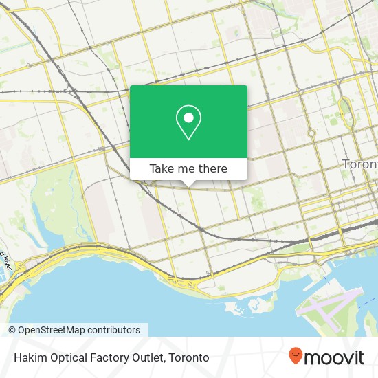 Hakim Optical Factory Outlet map