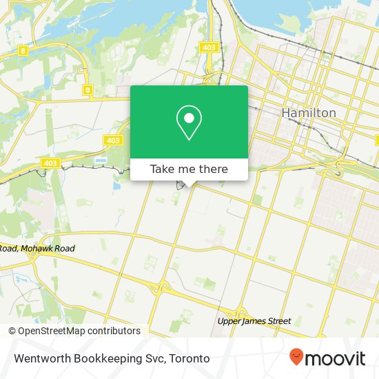 Wentworth Bookkeeping Svc map