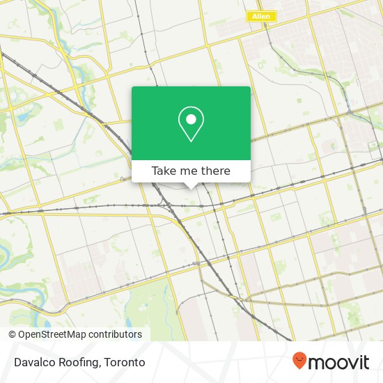 Davalco Roofing map