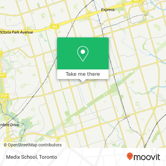 Medix School map