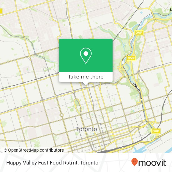 Happy Valley Fast Food Rstrnt map