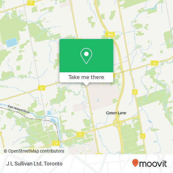 J L Sullivan Ltd map