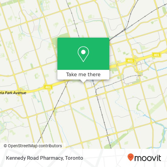 Kennedy Road Pharmacy map