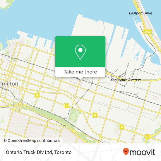 Ontario Truck Div Ltd map