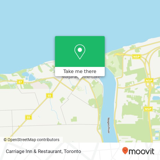 Carriage Inn & Restaurant map