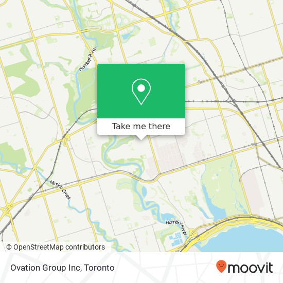 Ovation Group Inc map