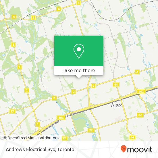 Andrews Electrical Svc map