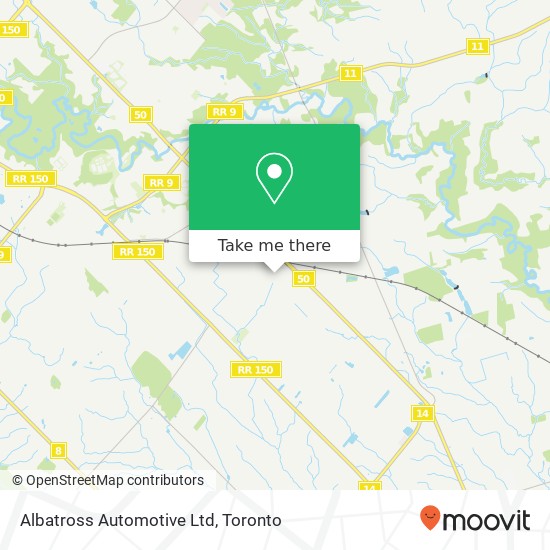 Albatross Automotive Ltd map