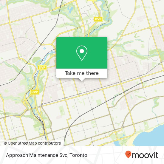 Approach Maintenance Svc map