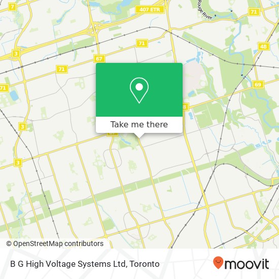 B G High Voltage Systems Ltd plan