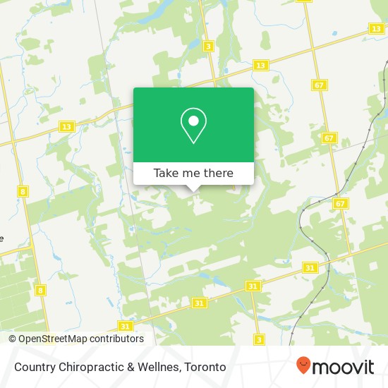 Country Chiropractic & Wellnes map