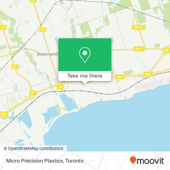 Micro Precision Plastics map