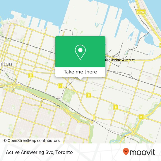 Active Answering Svc map