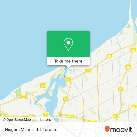 Niagara Marine Ltd map