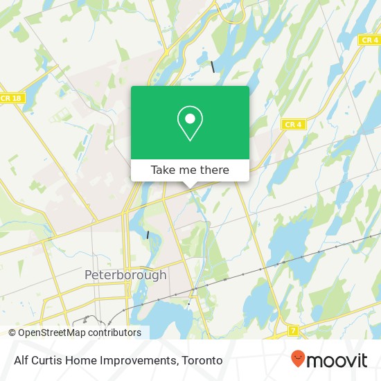 Alf Curtis Home Improvements map