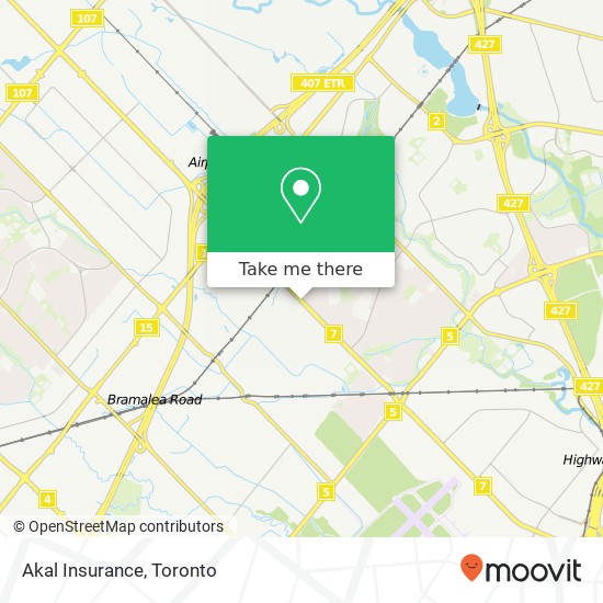 Akal Insurance map