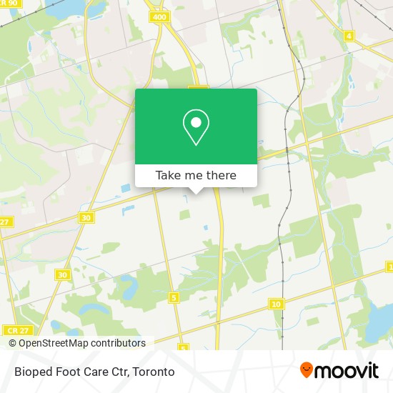 Bioped Foot Care Ctr map