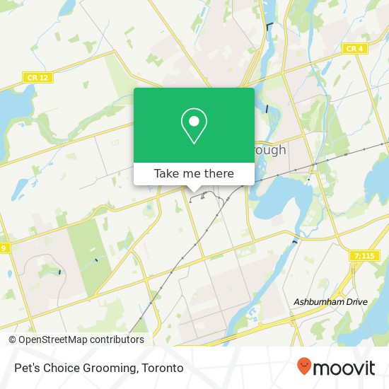 Pet's Choice Grooming map