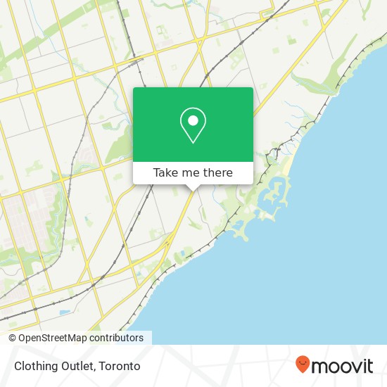 Clothing Outlet map