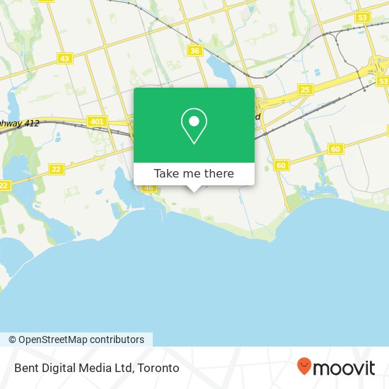 Bent Digital Media Ltd map
