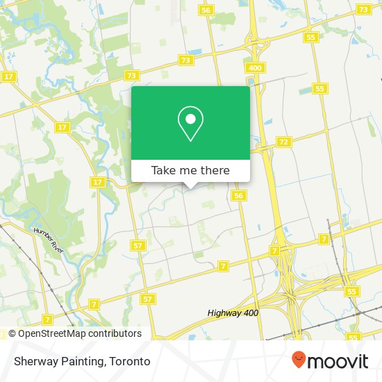 Sherway Painting map