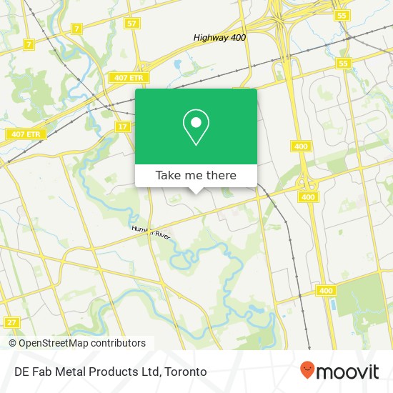 DE Fab Metal Products Ltd map