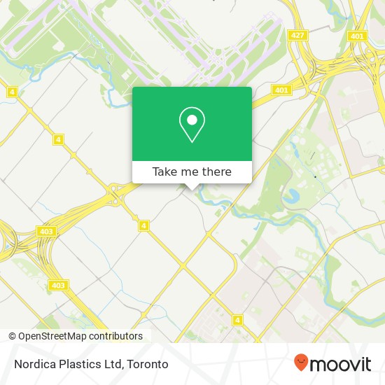 Nordica Plastics Ltd map