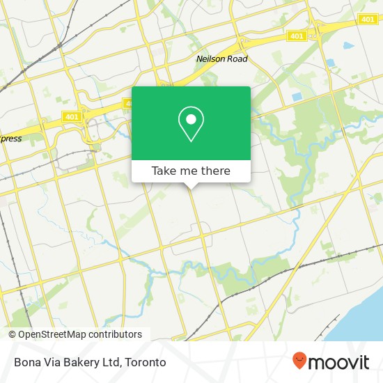 Bona Via Bakery Ltd map