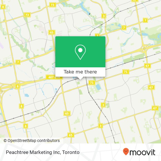 Peachtree Marketing Inc map