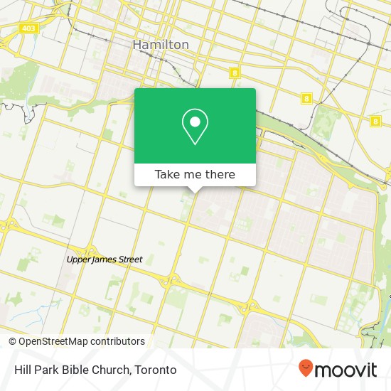 Hill Park Bible Church map