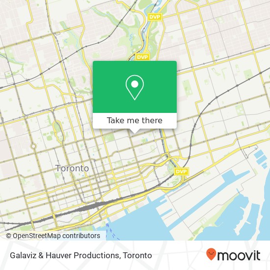 Galaviz & Hauver Productions map