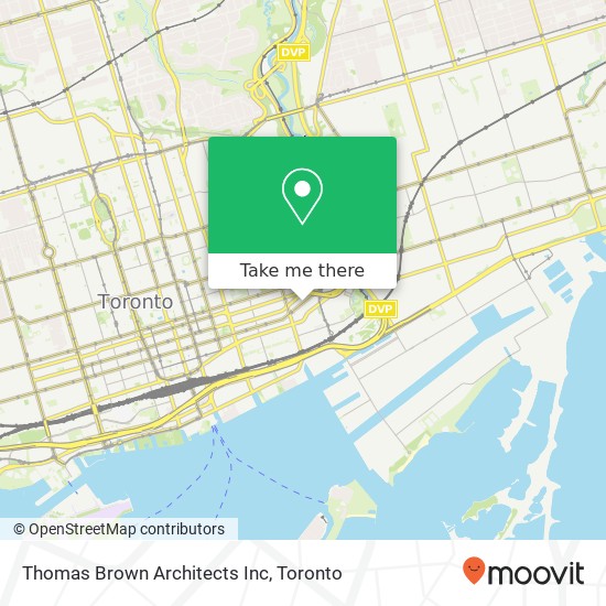 Thomas Brown Architects Inc map