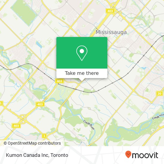 Kumon Canada Inc map