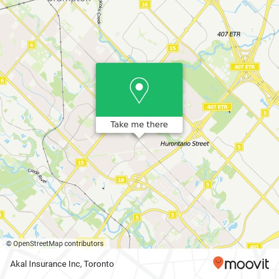 Akal Insurance Inc map