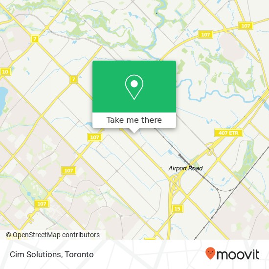 Cim Solutions map