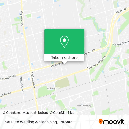 Satellite Welding & Machining map