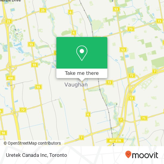 Uretek Canada Inc map