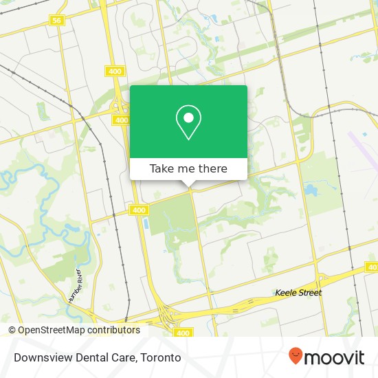 Downsview Dental Care map