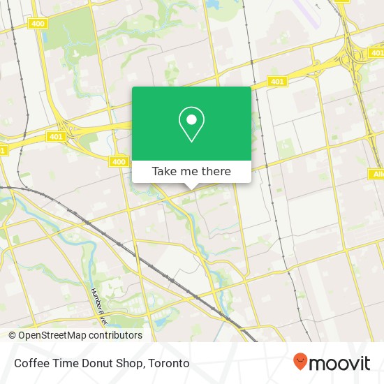 Coffee Time Donut Shop map