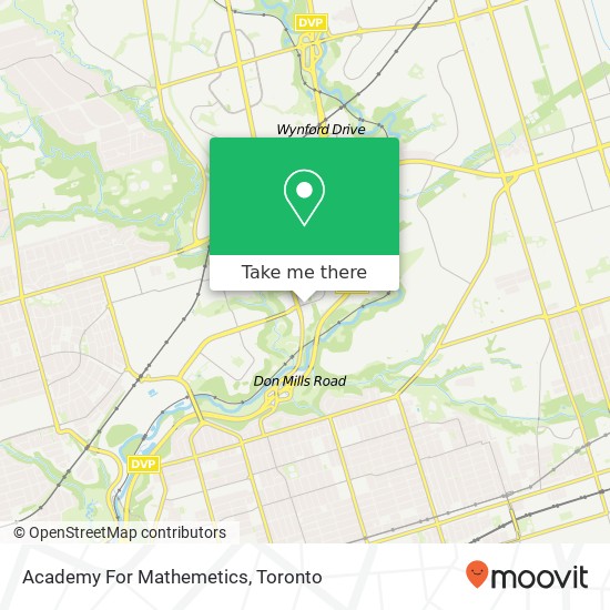 Academy For Mathemetics map