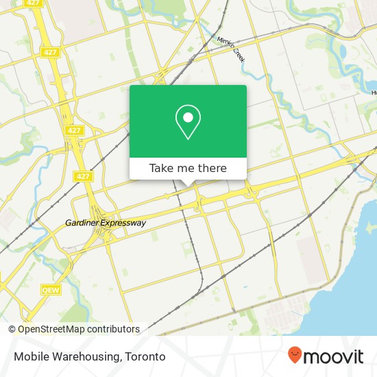Mobile Warehousing map