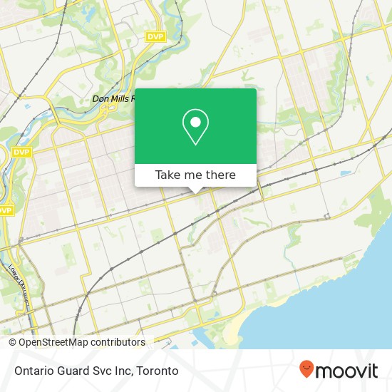 Ontario Guard Svc Inc map