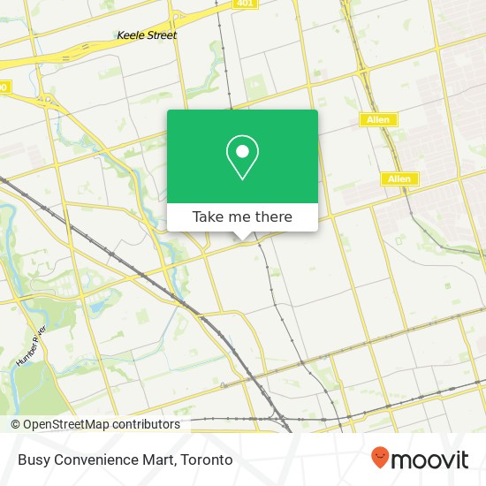 Busy Convenience Mart map
