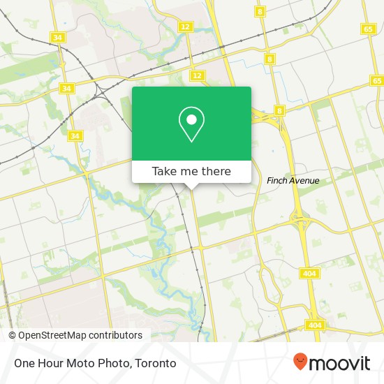 One Hour Moto Photo map