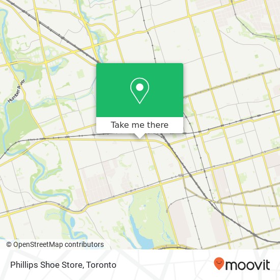 Phillips Shoe Store map