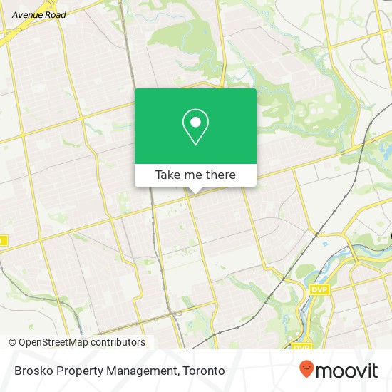 Brosko Property Management map