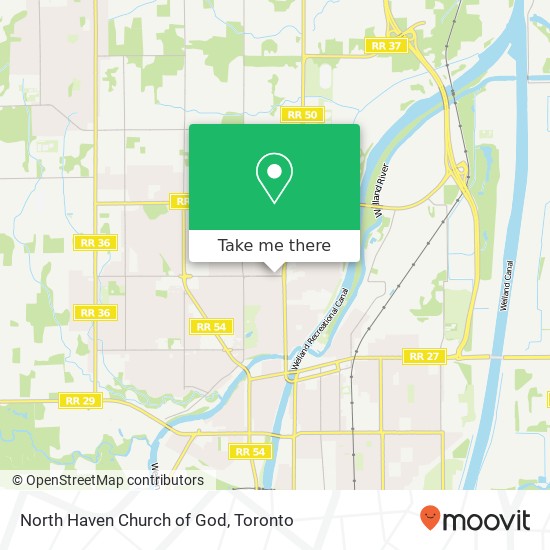 North Haven Church of God map