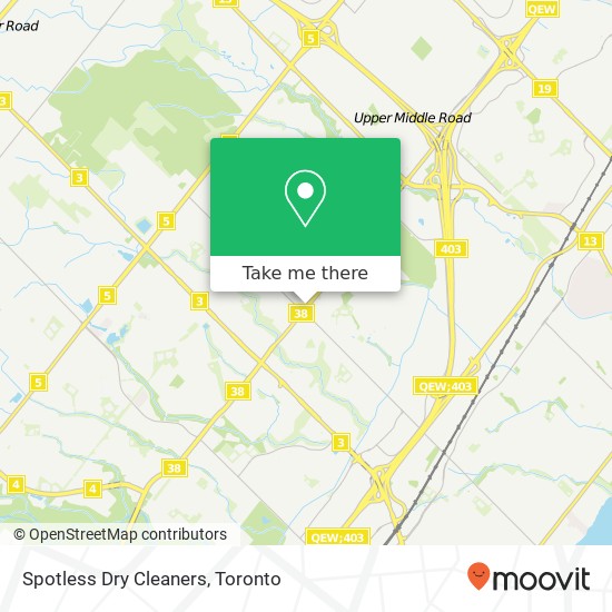 Spotless Dry Cleaners map