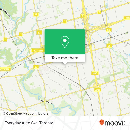 Everyday Auto Svc map