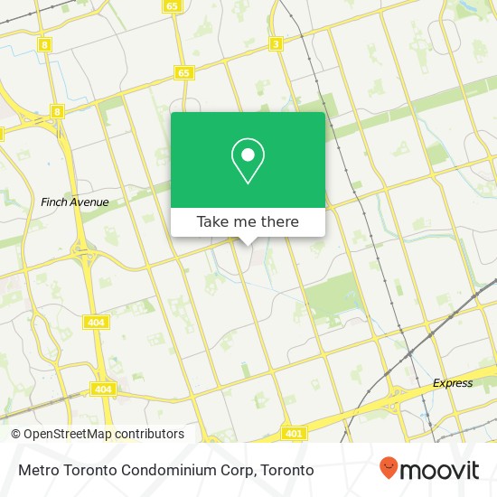 Metro Toronto Condominium Corp plan